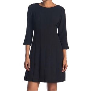 Eliza J Dress black fit and flare dress